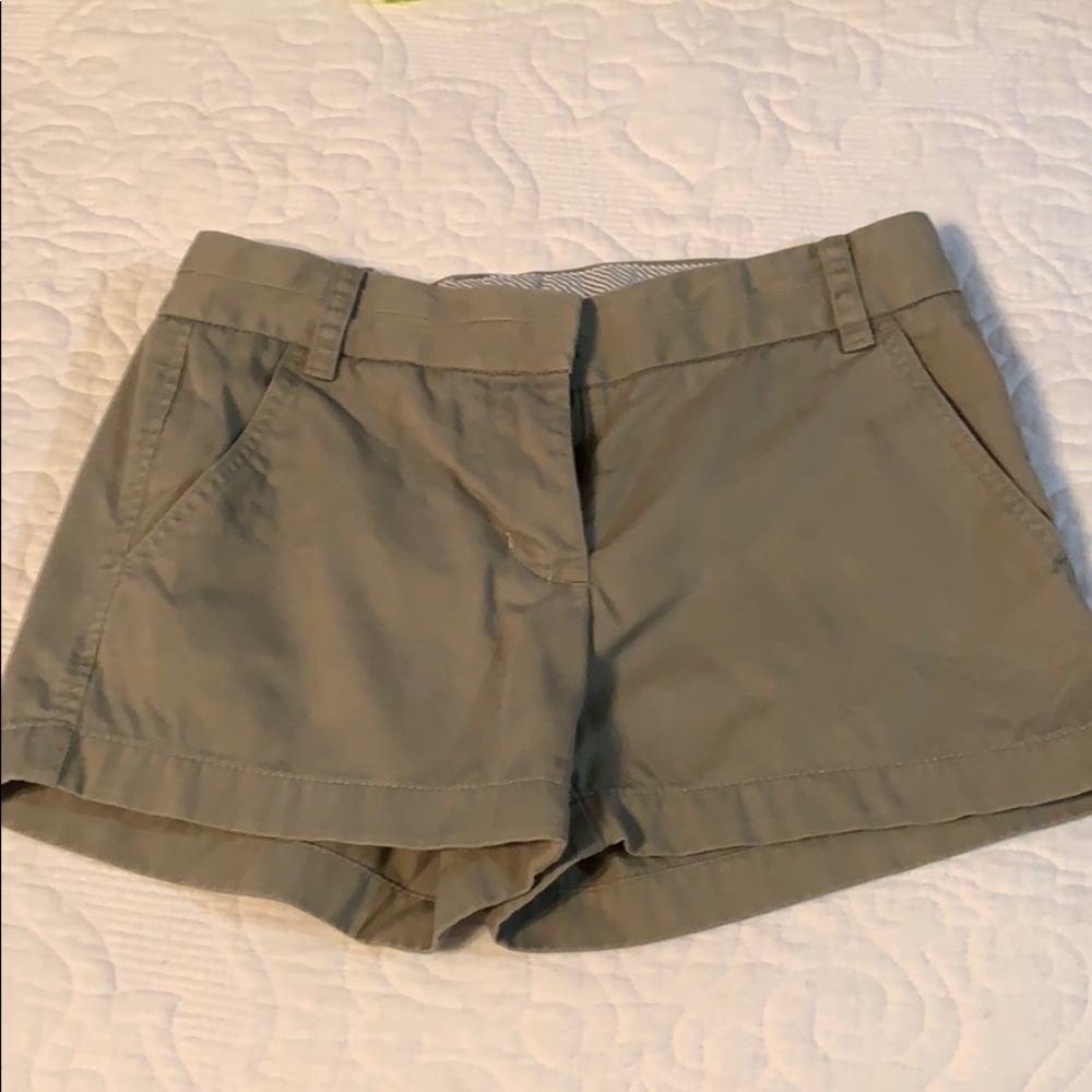 J Crew chino short size 0